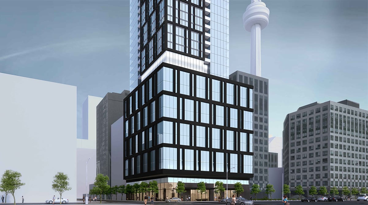 66 storey mixed use development proposed in toronto