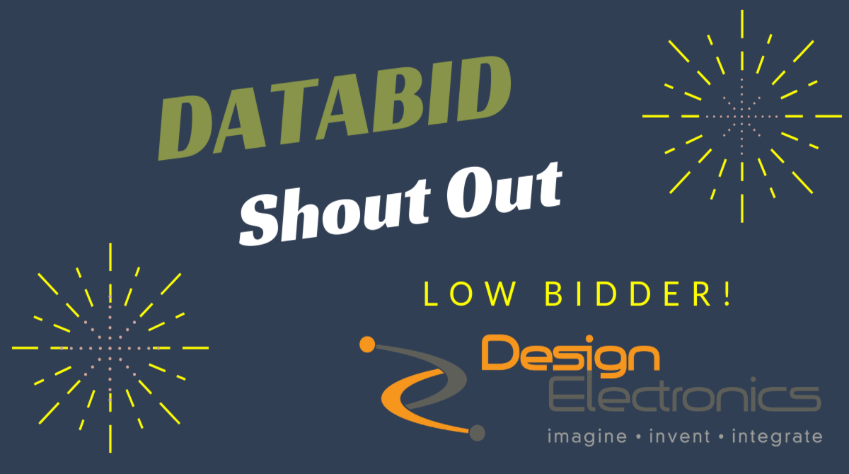 DataBid Shout Out - Design Electronics