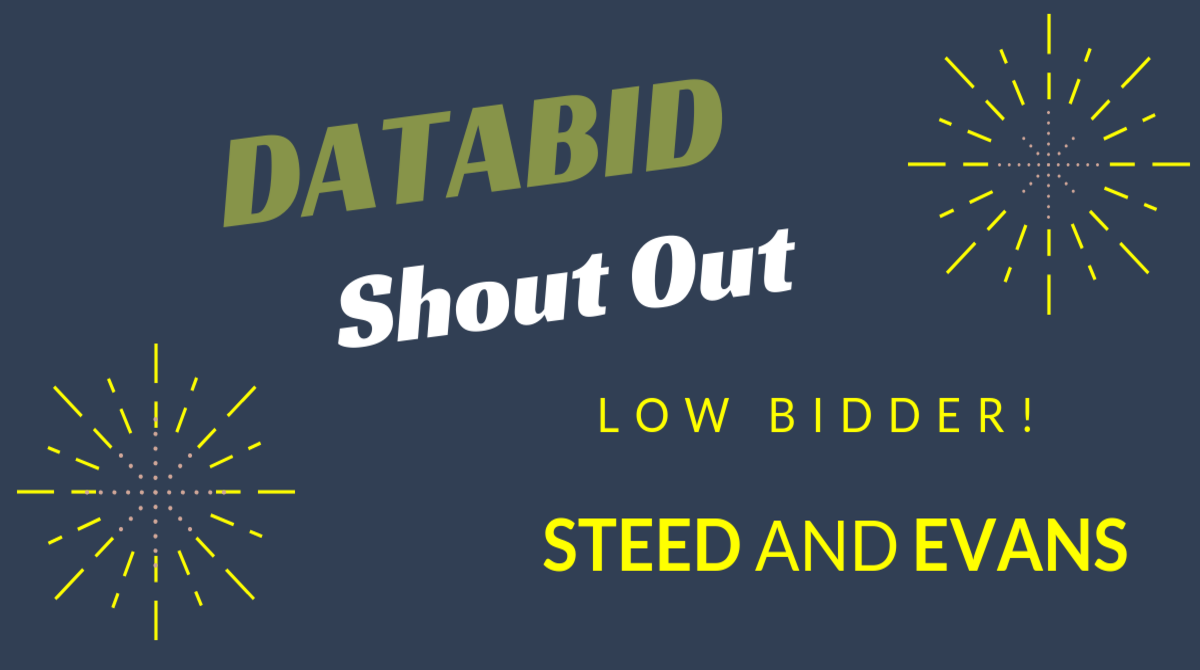 DataBid Shout Out - Steed & Evans
