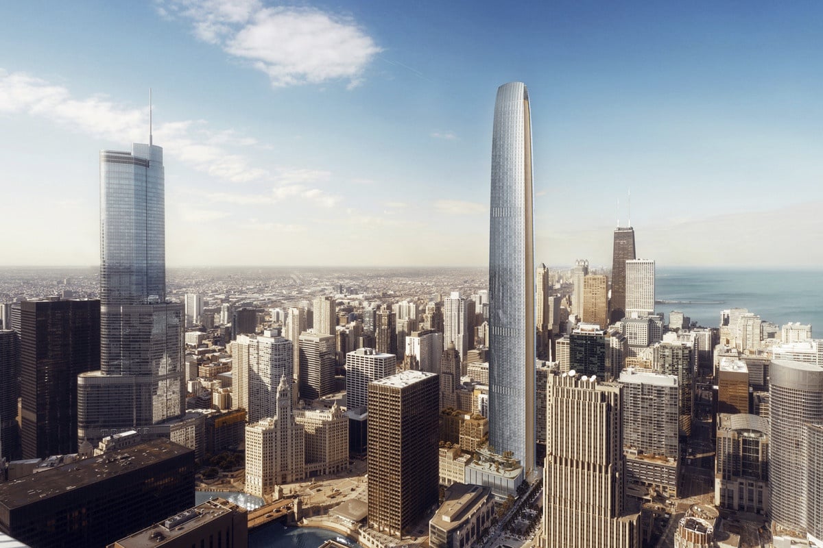 Tribune Tower Addition Set to Become Second-Tallest Building in Chicago