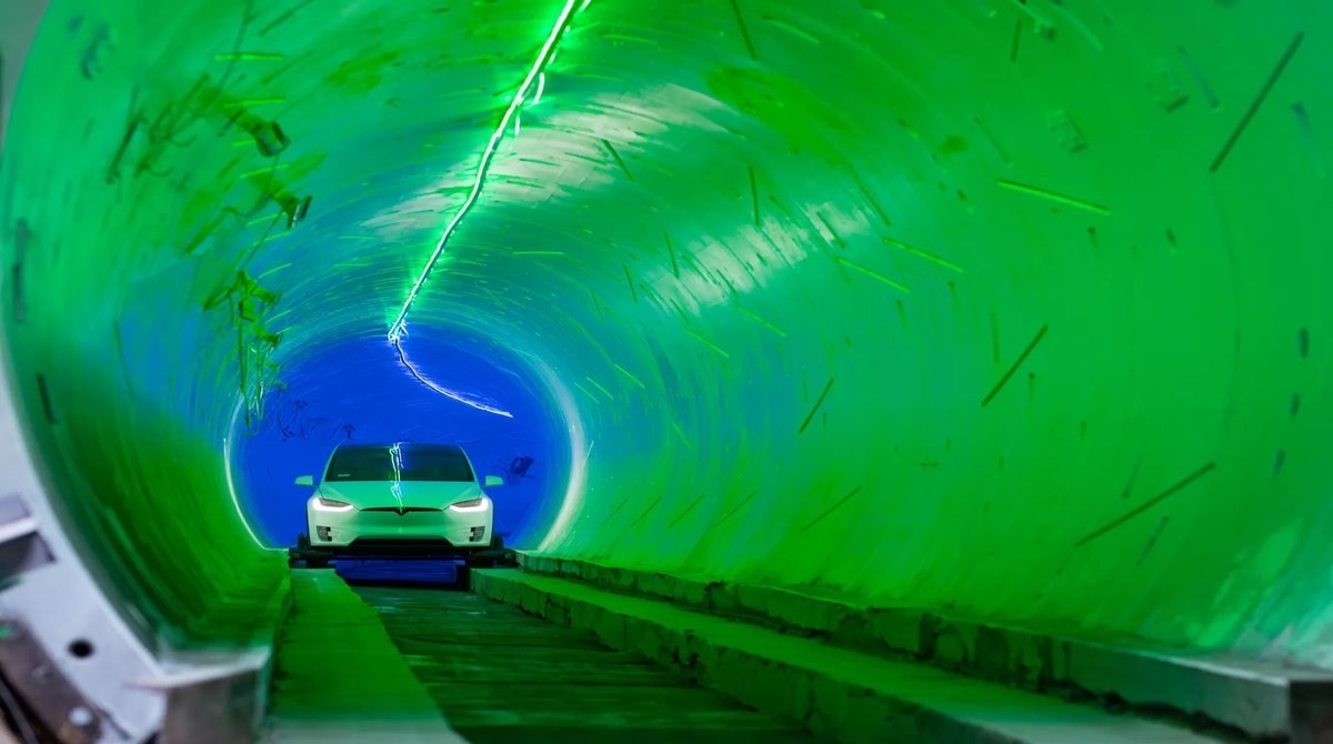 boring tunnel